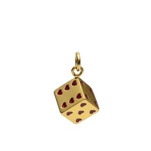 Designer Daniela Salcedo 24K Gold Plated Bronze Charm